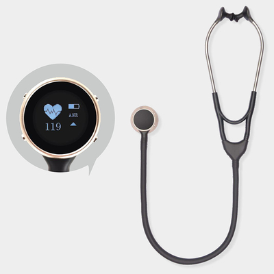 Stetoscopio digitale in acciaio inossidabile Heart Ecg Single Head Professional Medical
